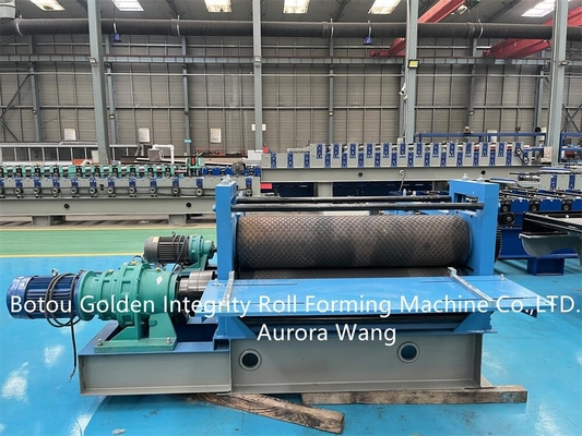 1000mm/1250mm Genişlik Çelik Rulo için 11kw Metal Sac Kabartma Makinesi