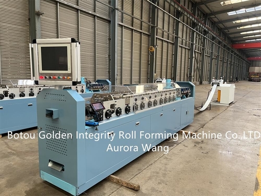 7.5kw Hafif Çelik Çerçeveleme Makinesi 380V Salma Rulo Şekillendirme Makinesi