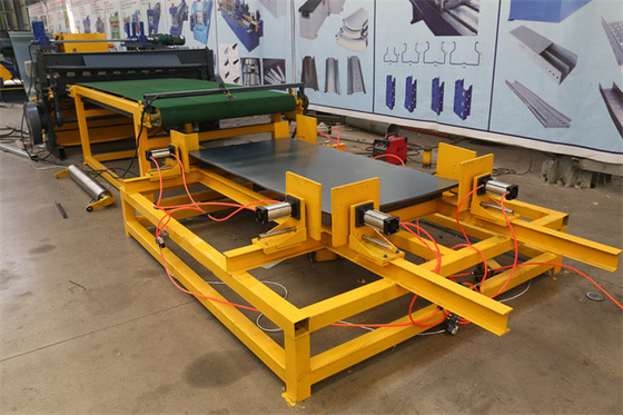 Çelik Rulo Boy Kesme Hattı Makinesi 30KW Kesme Sac