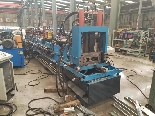 G350 G550 2.4mm Tam Sert Çelik Galvanizli Çelik Profil C/Z Aşık Rulo Şekillendirme Makinesi