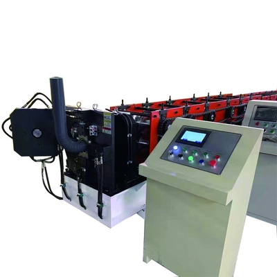 JCX Yağmur Oluğu Rulo Şekillendirme Makinesi 10-15m / dak 0.5-0.8mm Kalınlık