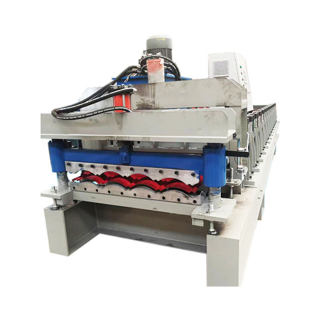Yapı Malzemesi İçin Makine Renkli Çelik Şekillendirme Metal Çatı Paneli Sırlı Çini Rulo