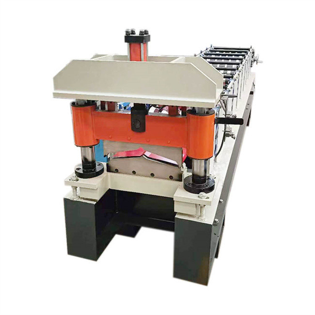 Renkli çelik çatı mahya kapağı rulo şekillendirme makinesi yüksek hızlı çatı metal
