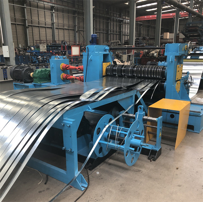 Galvanizli Çelik ve Paslanmaz Çelik İçin Hassas 0.5mm Metal Bobin Dilme Makinesi